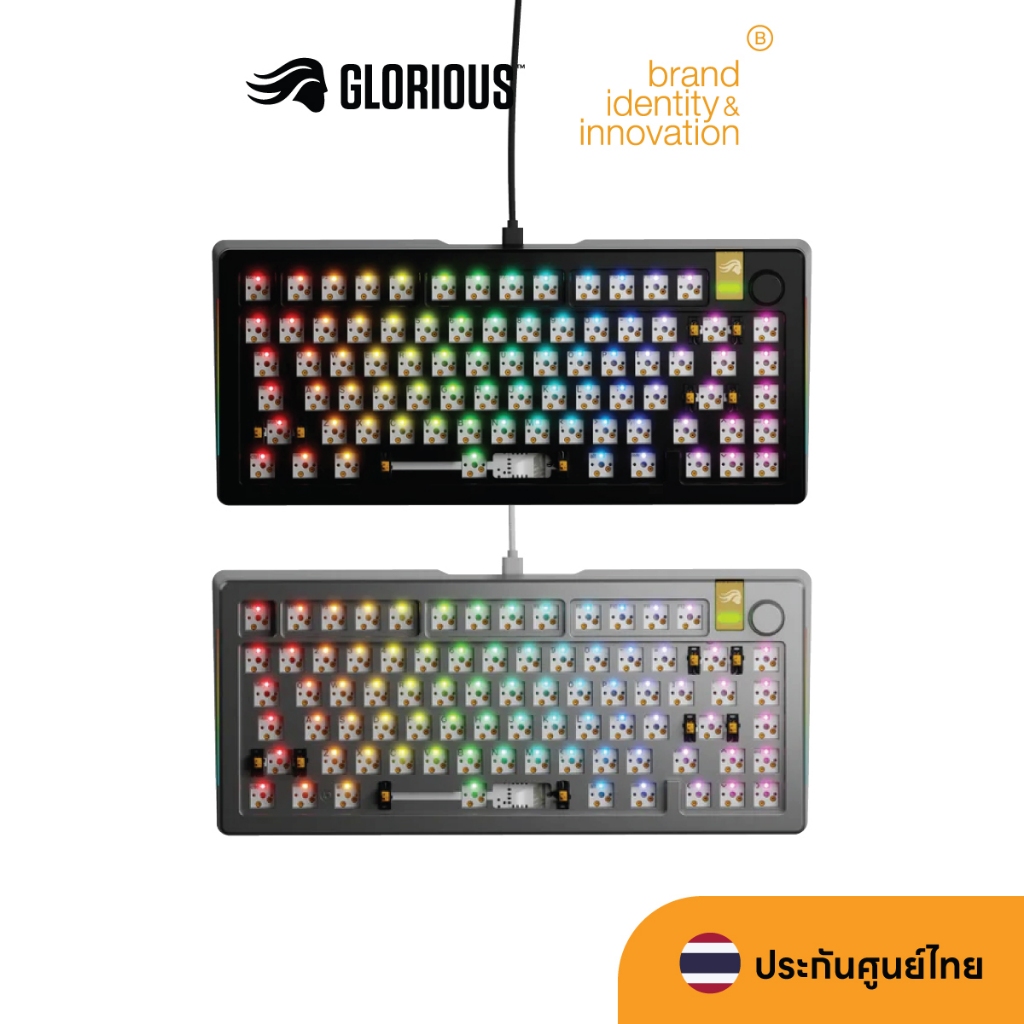 Glorious GMMK 3 PRO HE 75% Barebones Wired - US