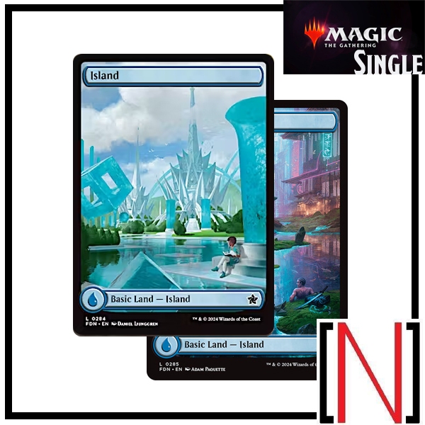 [MTG][Single][FDN] Island ระดับ Basic Land [ภาษาอังกฤษ]