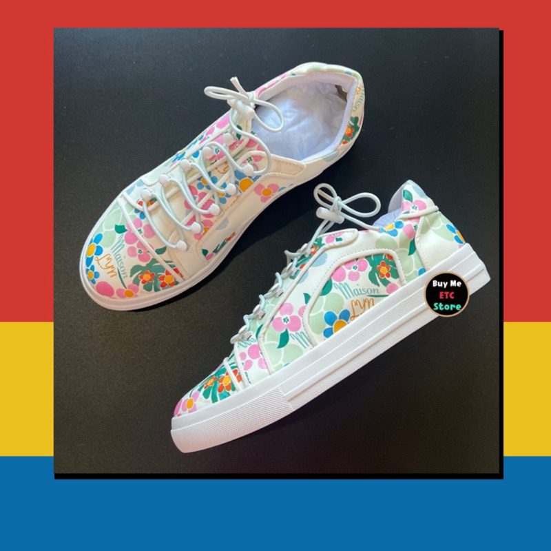 ของใหม่ ของแท้ Lyn Sunflower Sneakers รองเท้าผ้าใบ Lyn ของแท้ 100% (Size 38)