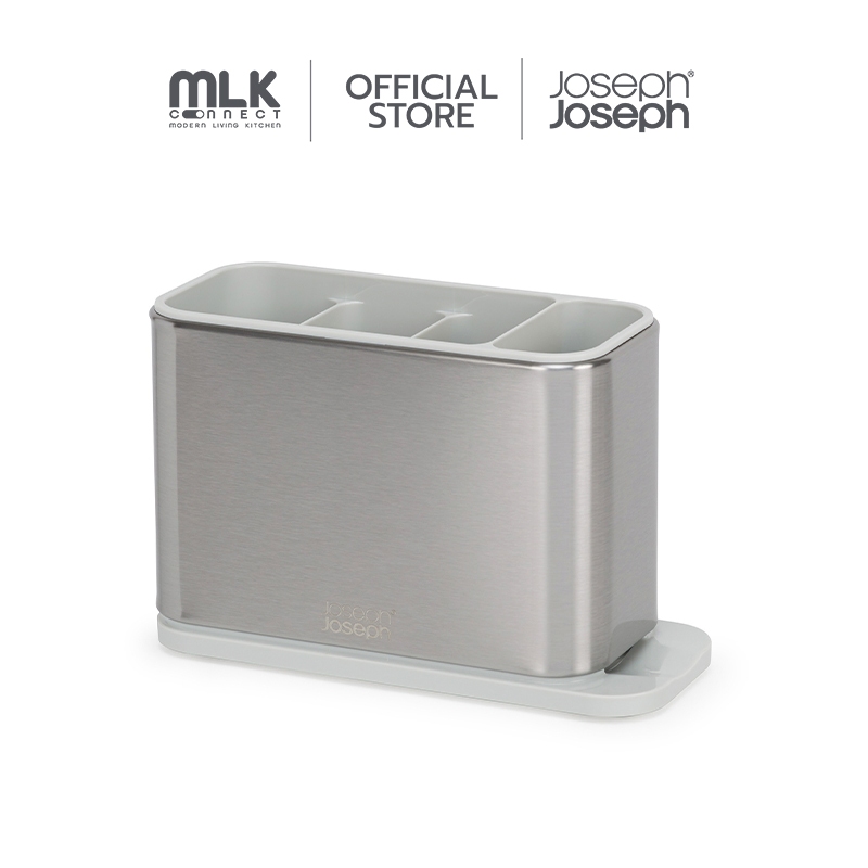 Joseph Joseph อุปกรณ์ใส่ช้อน ส้อม และมีด พร้อมช่องระบายน้ำในตัว รุ่น Surface สี Light Stone N851694