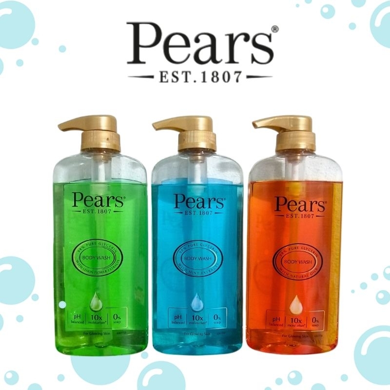Pears Pure &​ Gentle Body Wash สบู่เหลว เจลอาบน้ำ ขนาด 500 มล.