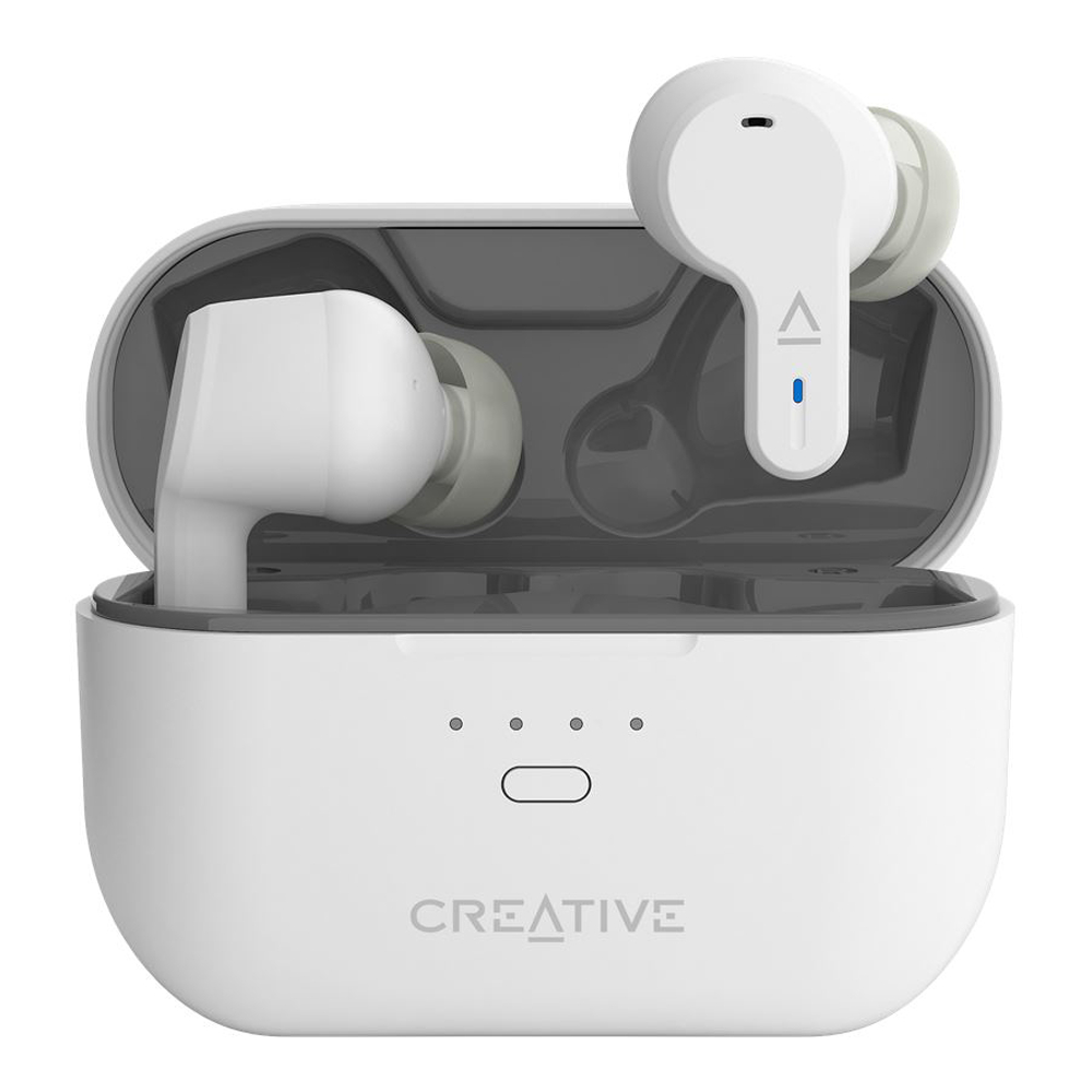 TRUE WIRELESS HEADPHONE (หูฟังทรูไวร์เลส) CREATIVE ZEN AIR PRO (WHITE) (EF1090)