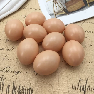 ข่ไก่ปลอม เหมือนจริงมากๆ หลอกให้ไก่เข้าไปไข่ในรัง สำหรับตกแต่งร้านอาหาร ตู้โชว์อาหาร พร๊อพถ่ายรูป