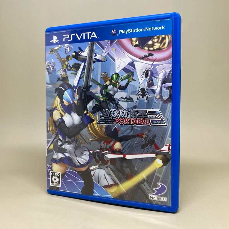 Earth Defense Forces Portable 3 PS Vita | PlayStation Vita  Original Game | Zone 2 Japan | Japanese 