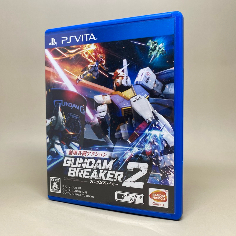 Gundam Breaker 2 PS Vita | PlayStation Vita Original Game | Zone 2 Japan | Japanese | สินค้าแท้ ใช้ง