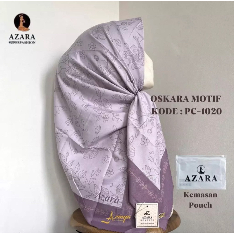 ผ้าคลุมอินโด พร้อมส่ง ผ้าคลุมแบรนด์ Azara มีถุงใสอย่างดี