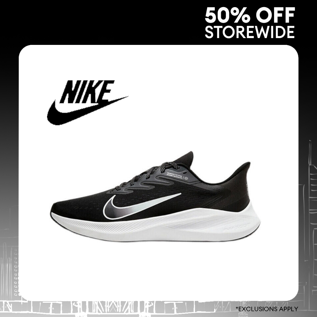 โปรโมชั่นสิ้นปี Nike Air Zoom Winflo7 รองเท้ากีฬาสำหรับบุรุษและสตรี