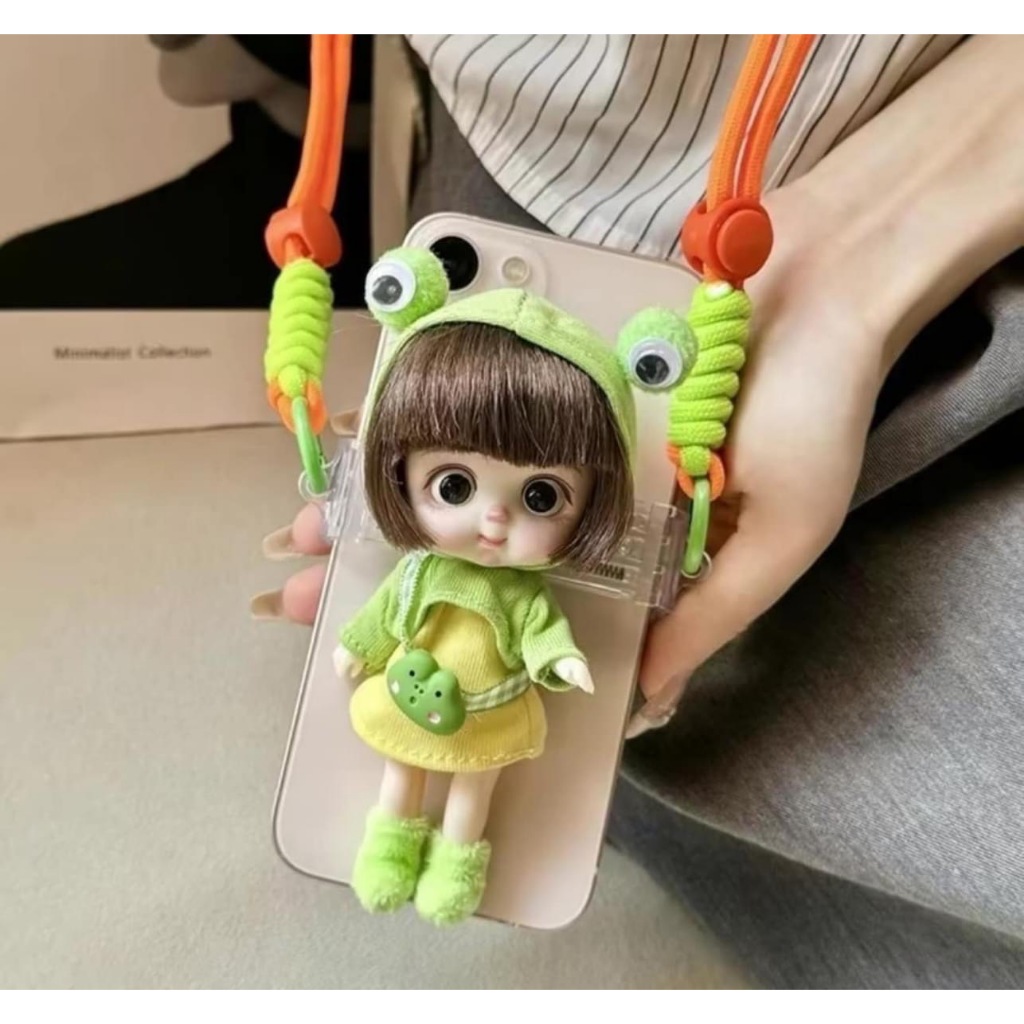 ตุ๊กตาเกาะมือ แบบหนีบโทรศัพท์ ใช้ได้กับมือถือทุกรุ่น พร้อมส่ง