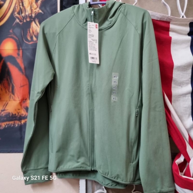 เสื้อฮู้ด Dry-Ex กันยูวี Uniqlo แท้จากช๊อป