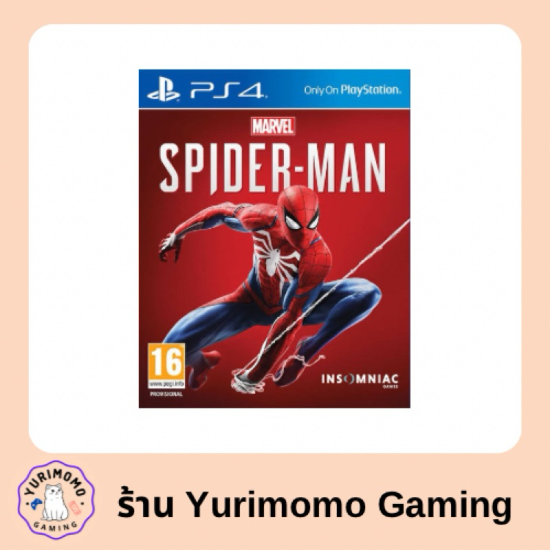 แผ่น PS4 Spiderman 1