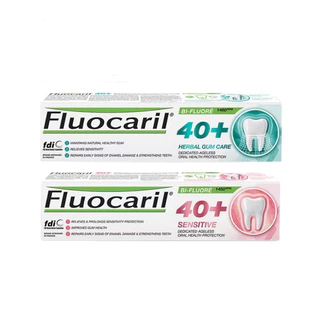 Fluocaril ฟลูโอคารีล ยาสีฟันสำหรับคนวัย 40+ 160 กรัม