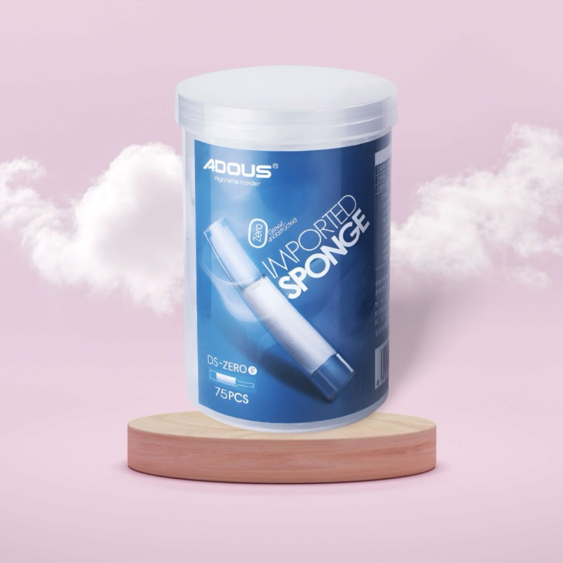 AD Super health น้อตพลาสติก (มีฟองน้ำรับแรงกระแทก)บรรจุกล่อง 75 ชิ้น