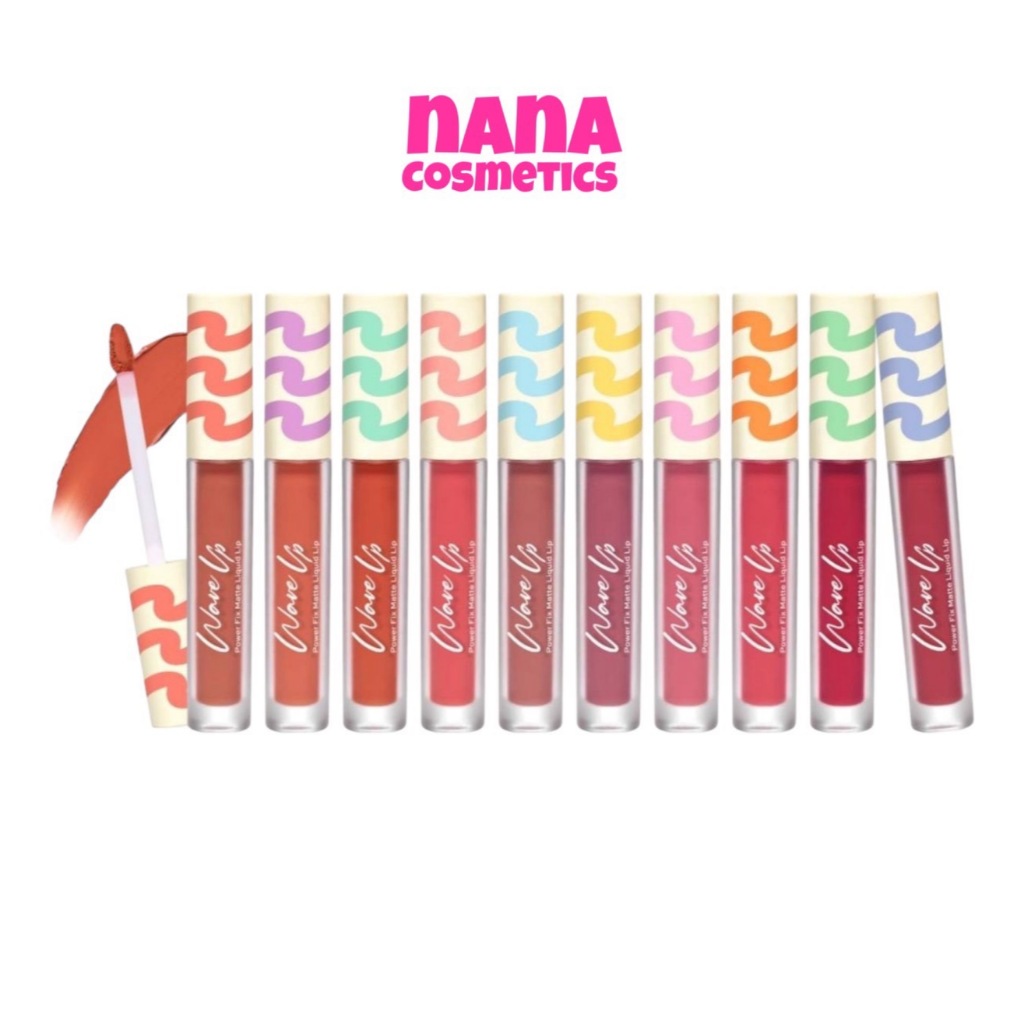 คิวท์เพรส เวฟ อัพ พาวเวอร์ ฟิกซ์ แมทท์ ลิควิด ลิป CUTE PRESS WAVE UP POWER FIX MATTE LIQUID LIP