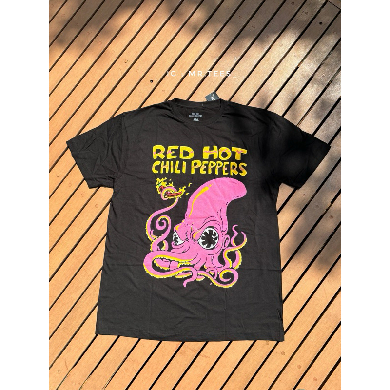 เสื้อยืด Red Hot Chili Peppers แท้มือ1 👕usa