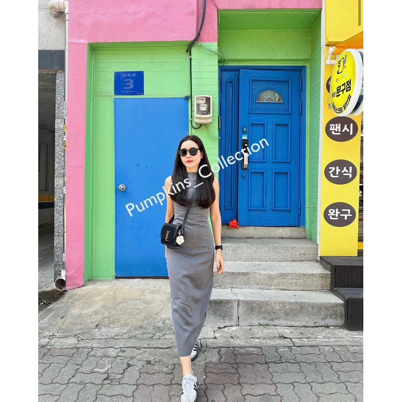 Woman dress แมกซี่เดรสเข้ารูป