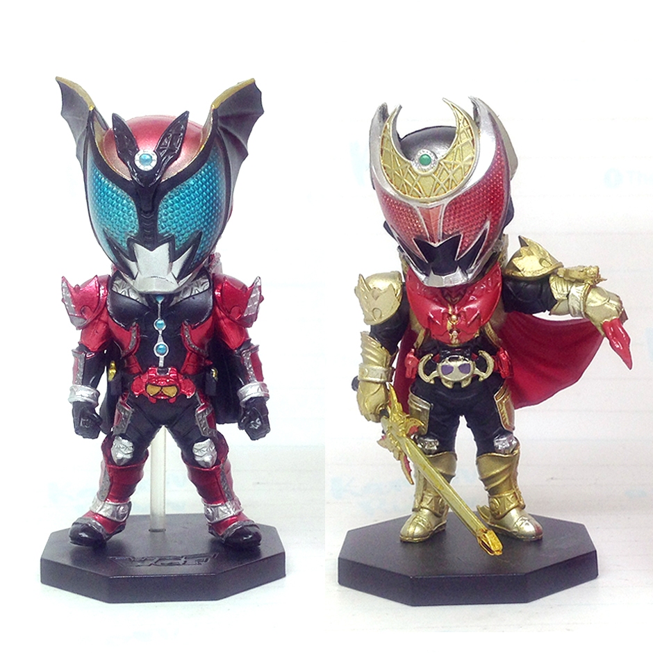 Banpresto : ขายคู่ Kamen Rider Kiva Emperor Form / Kamen Rider Dark Kiva - Kamen Rider WCF - งานแท้ 