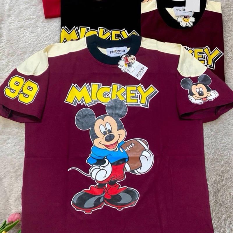 【พร้อมส่ง】เสื้อยืดโอเวอร์ไซส์ FW มิกรักบี้99