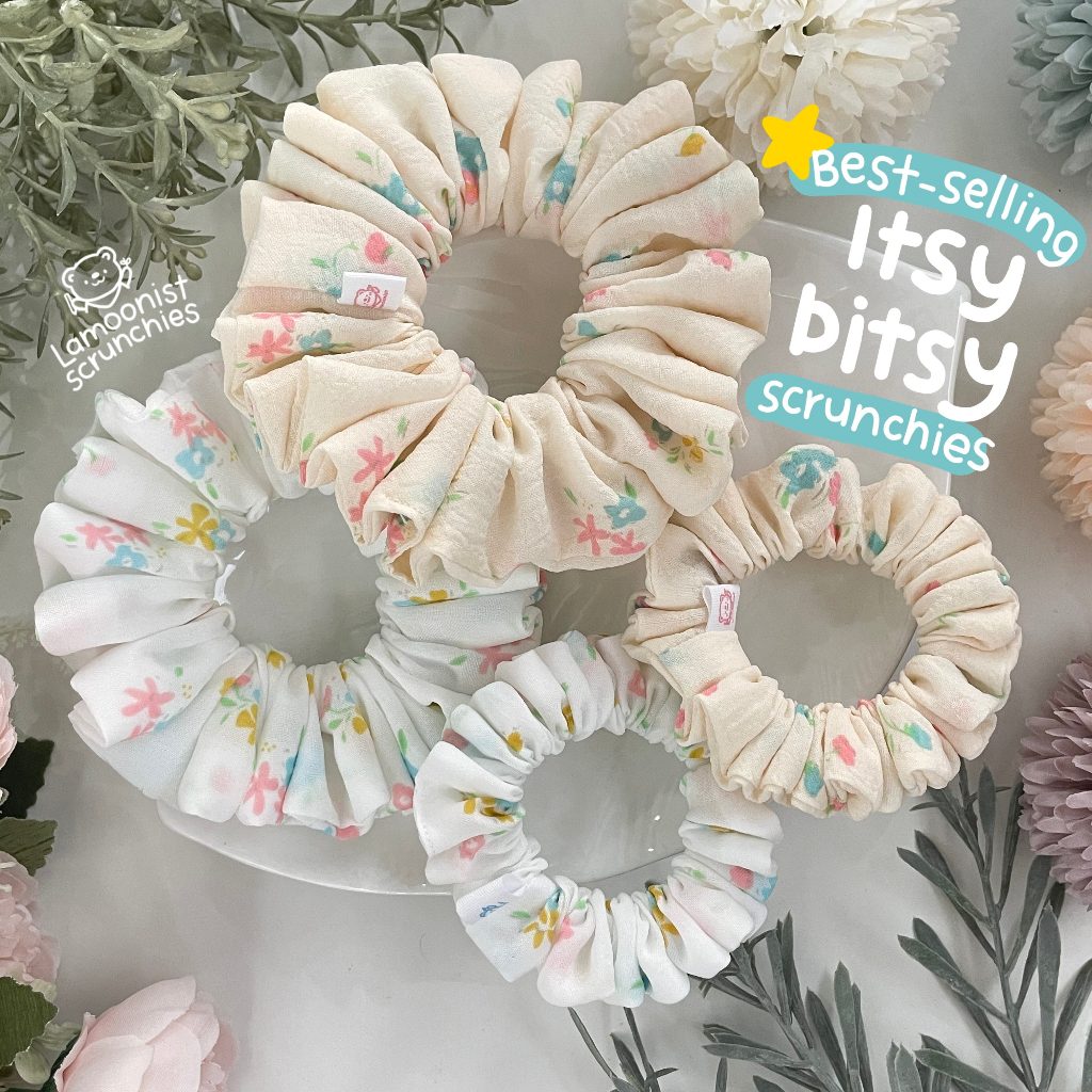 Lamoonist scrunchie • Itsy bitsy collection