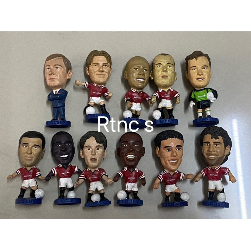 โมเดลนักฟุตบอล แมนยู เป๊ปซี่ ชนะ 3 แชมป์ ปี 1999 ปีศาจแดง Man U Manchester United เดวิด เบคแฮม อเล็ก