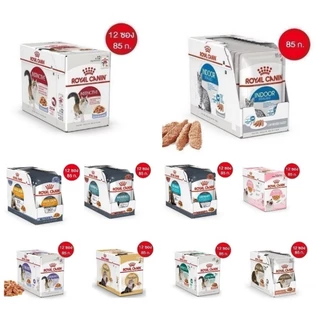[ยกโหล] ROYAL CANIN เพาซ์ อาหารเปียกสำหรับแมว มีครบทุกสูตร 12 ซอง
