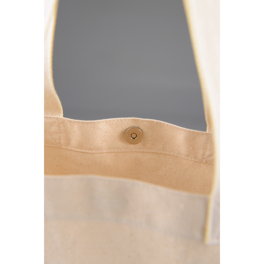 Mc jeans กระเป๋าผ้าแคนวาส (Tote bag) สะพายข้าง Unisex สีอ๊อฟไวท์ M02Z096