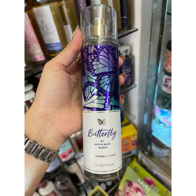 Bath & Body Works Butterfly Mist Fine Fragrance Mist Body Mist Spray 236ml. ของแท้