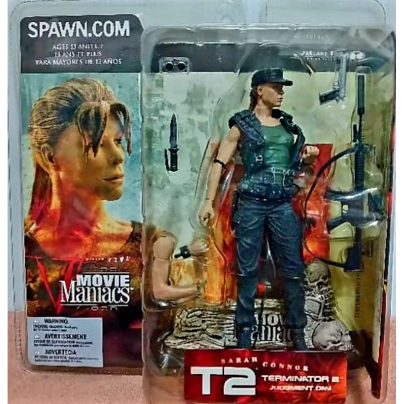 Sarah connor terminator 2 judgment day mcfarlane  มือ 1 พร้อมส่ง