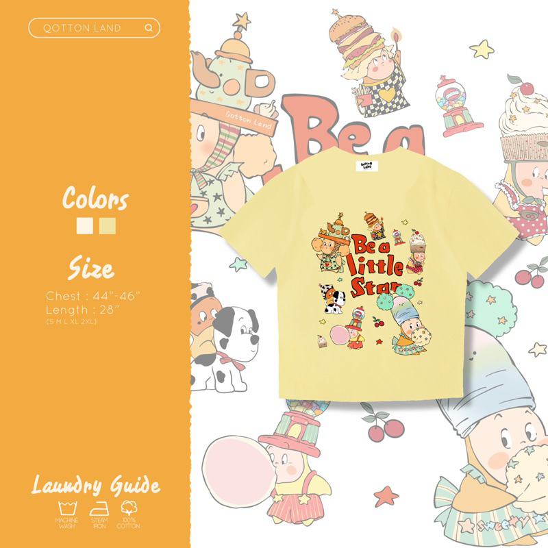 เสื้อครอป อก38“ QL ลิตเติ้ลสตาร์