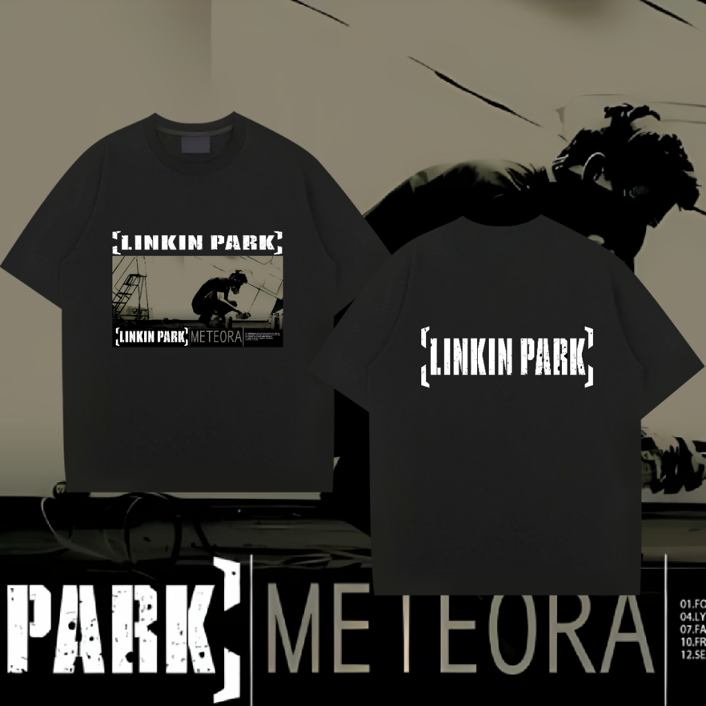 Flash Sale Linkin Park เสื้อยืด พรีเมี่ยม พิมพ์ลาย METEORA สําหรับผู้ชาย COD
