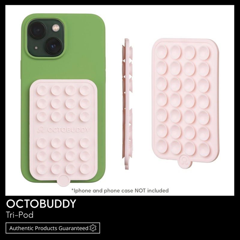 OCTOBUDDY Silicone Double-Sided Suction Phone Case พร้อมส่ง & แท้