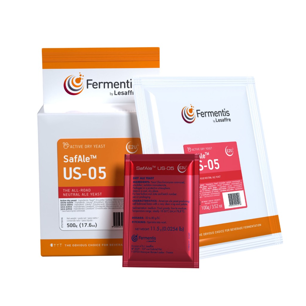 ยีสต์ทำเบียร์ Fermentis SafAle US-05