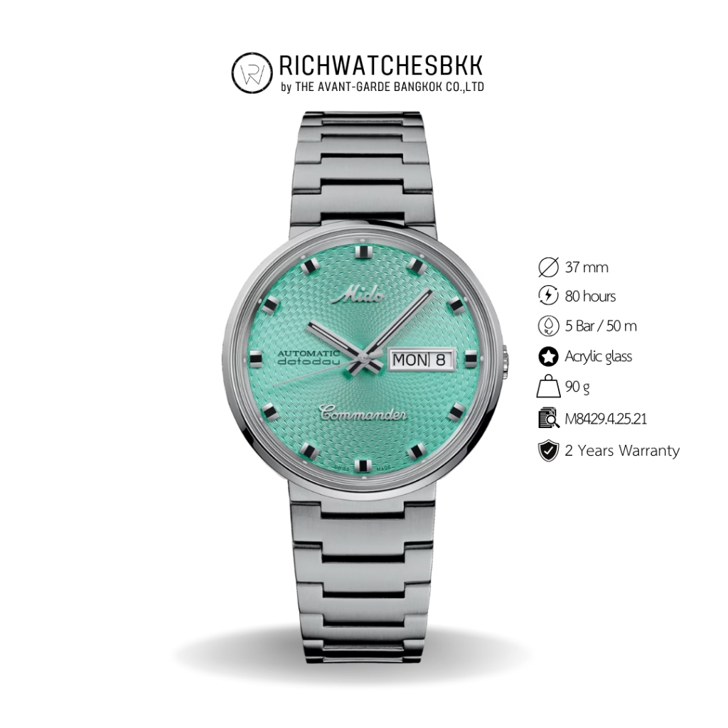 นาฬิกา MIDO รุ่น Commander 1959 (M8429.4.25.21)