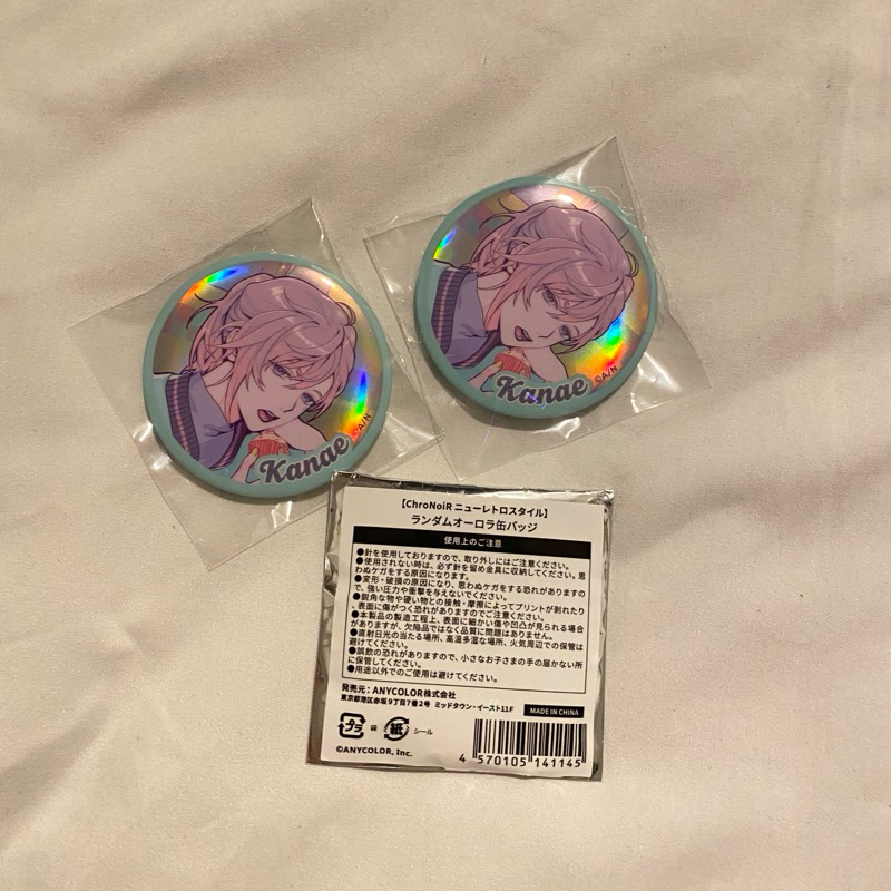 เข็มกลัด คานาเอะ kanae nijisanji chronoir