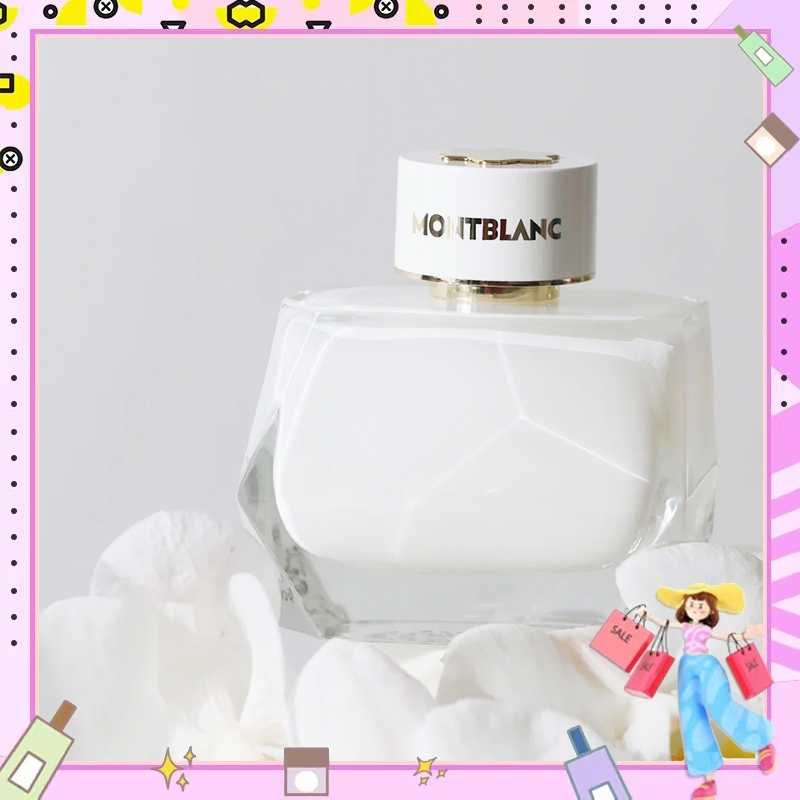 แท้ -Montblanc Signature For Women Eau de Parfum EDP 90ml กลิ่นหอมดอกไม้ของเคลเมนไทน์และพีโอนี่