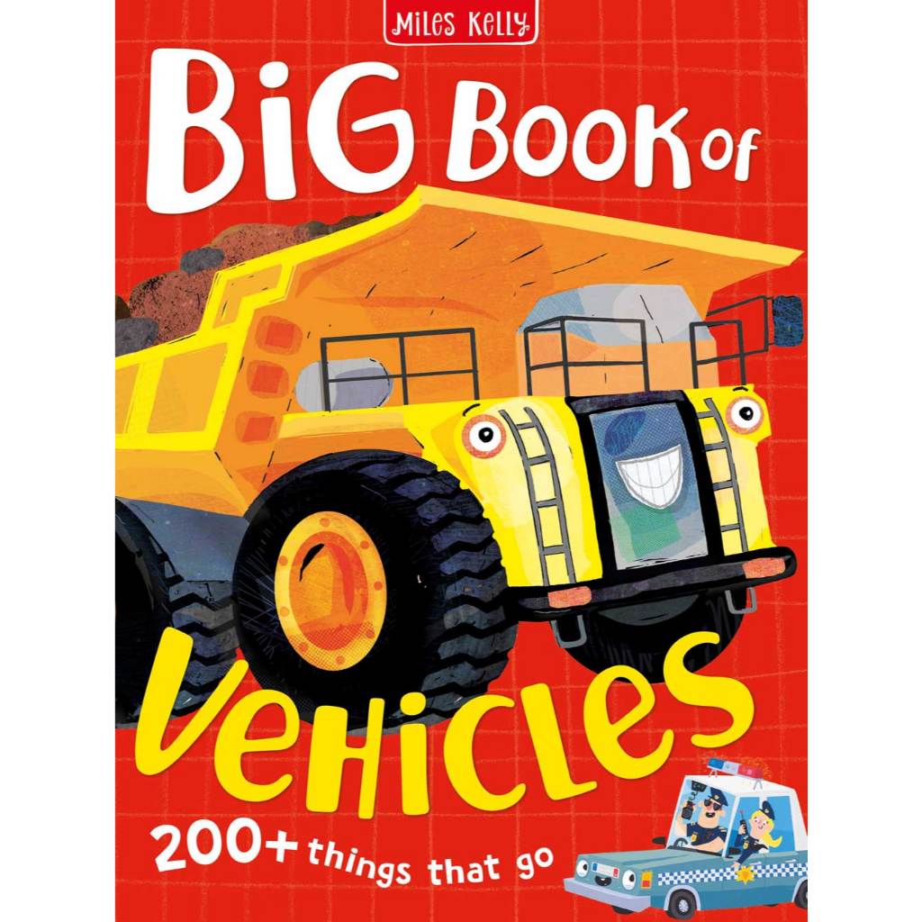 Big Book of Vehicles 200+ things that go หนังสือเด็ก ยานพาหนะ ภาษาอังกฤษ ปกแข็ง 8231 [X]