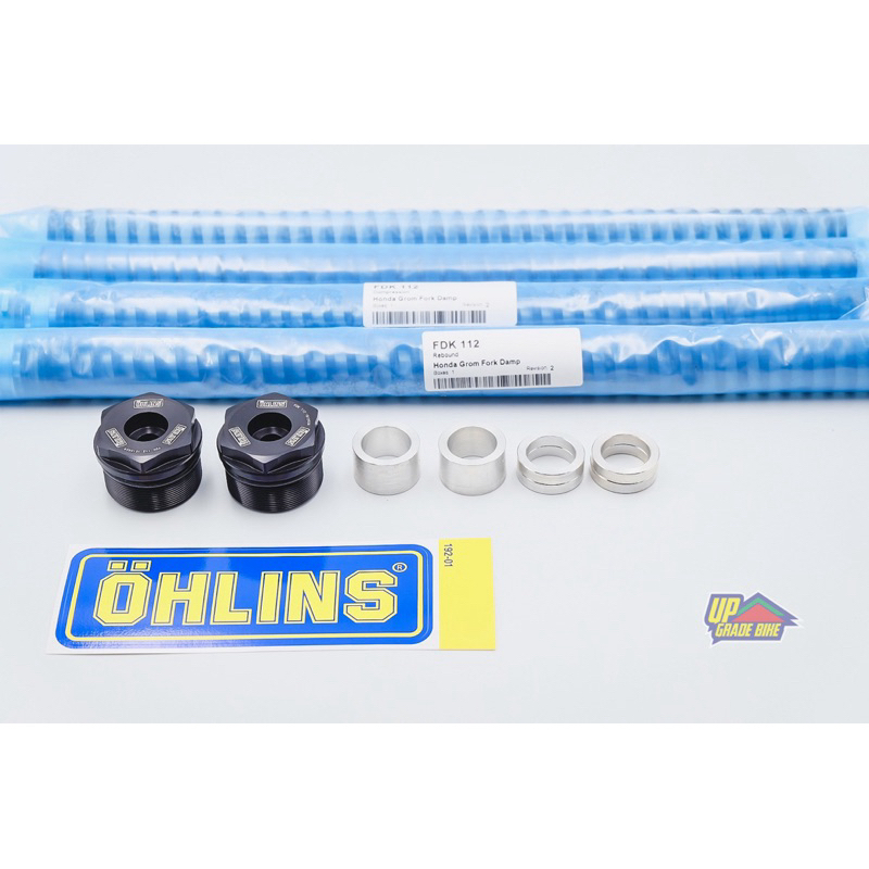 FDK-112 ชุดอัพเกรดโช๊คหน้า OHLINS สำหรับ HONDA MONKEY / MSX รับประกัน 2 ปี ชุดละ 8,500฿