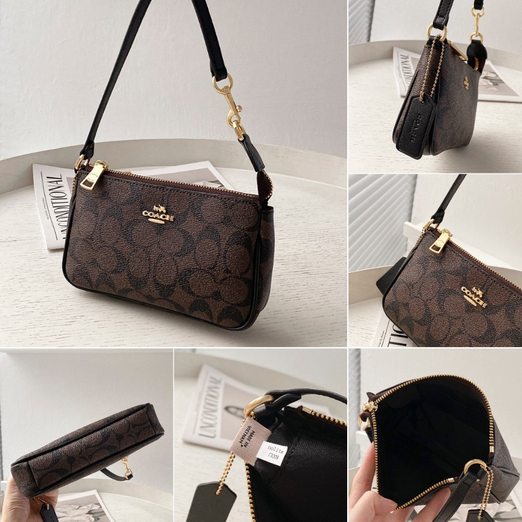 พร้อมส่ง🔥 Outlet ปลอดภาษี สะพายข้างผู้หญิง COAC H แท้ C3308 กระเป๋าถือ Crossbody Bag