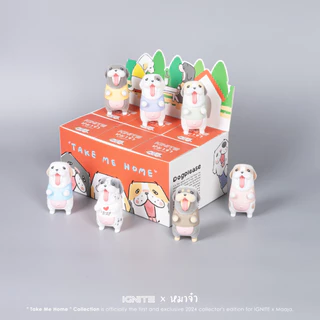 [พร้อมส่ง] IGNITE กล่องสุ่มหมาจ๋า Take Me Home Art Toy หมาจ๋า