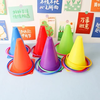 5 ชิ้น กรวยฝึกซ้อม กรวย กรวยซ้อมกีฬา กรวยซ้อมบอล กรวยซ้อมกีฬา ฟุตบอล มี 3 สีให้เลือก
