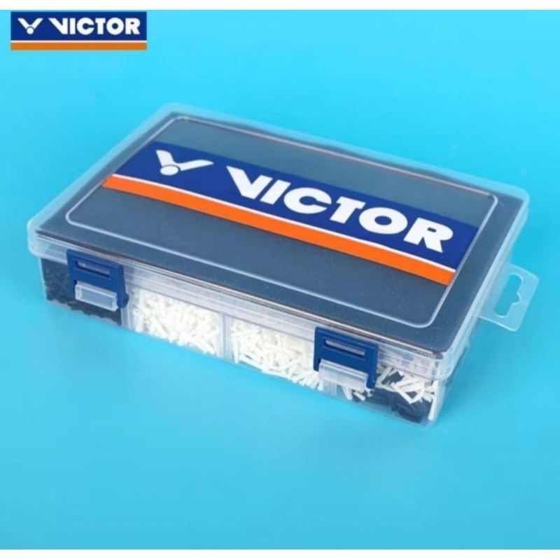 🛒(พร้อมส่ง) ตาไก่ VICTOR GROMMET BIG BOX (กล่องใหญ่) อุปกรณ์เสริมสำหรับไม้แบด สินค้ารับประกันของแท้ 💯%