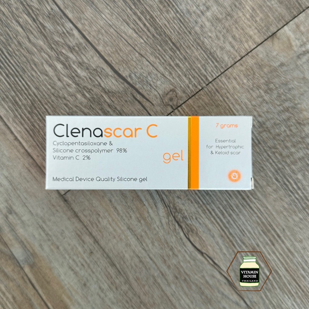 Clenascar C Gel ซีลิโคนเจลลดรอยแผลเป็น ขนาด (7 กรัม)