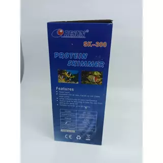 สกิมเมอร์โปรตีนสำหรับตู้ปลา (95 ลิตร) รุ่น RESUN SK-300