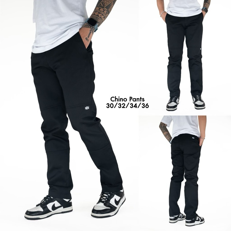 กางเกงขากระบอกชิโน่ MAFEAR