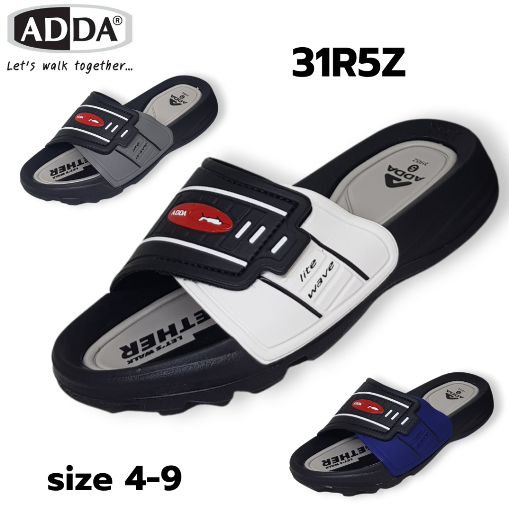 [ส่งทุกวัน] Adda 31R5Z แอ็ดด้า รองเท้าแตะแบบสวม size 4-9