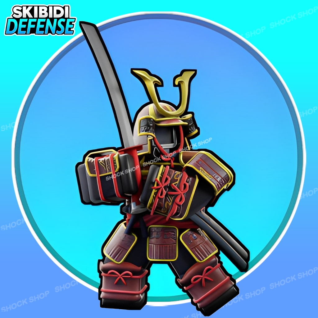 การ์ดเกมส์ตัว>ตากล้องซามูไร< เกมส์ Skibidi Toilet