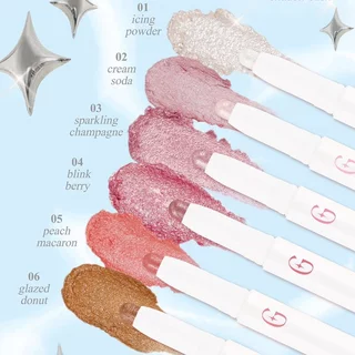 SALE! โล๊ะ! EXP 2027 ใหม่!! รุ่น Glassy (MC3132) Meilinda Glassy Glow Shadow Stick เมลินดาโกลว์ ชาโดว์ สติ๊ก 1.5g.