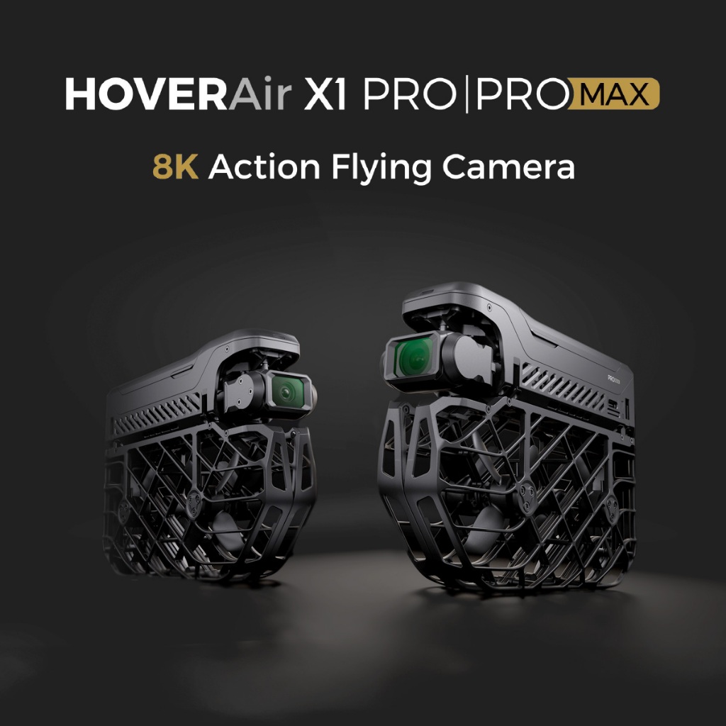 HOVERAir X1 PRO丨PROMAX - โดรนถ่ายภาพคมชัด 4K/8K Action Flying Camera กล้องโดรน