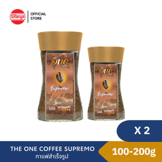 [แพ็คคู่] THE ONE COFFEE SUPREMO กาแฟ x 2 ขวด