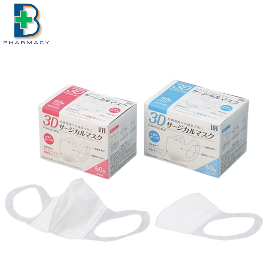 Hakuzo Life 3D Mask Japan แมส หน้ากากอนามัยสามมิติ หน้ากากอนามัย
