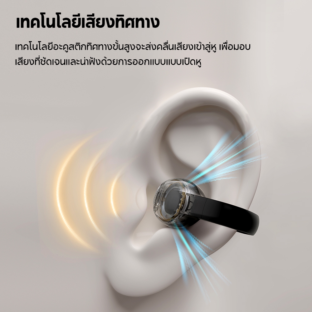 EDIFIER Comfo C หูฟังไร้สายแบบ True Wireless บลูทูธ V5.4，IP56，เล่นได้นาน 28hrs